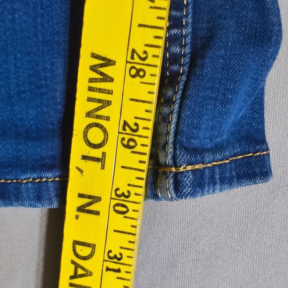 Levi's 511 jeans men's sz W34 L30 medium washed blue slim fit straight leg jeans - Picture 14 of 15